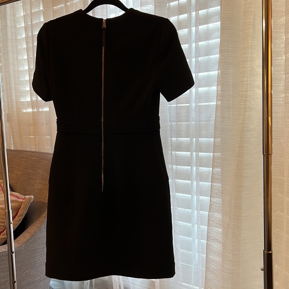 ALC Black Minidress Short Sleeve Size 4 - Picture 7 of 8